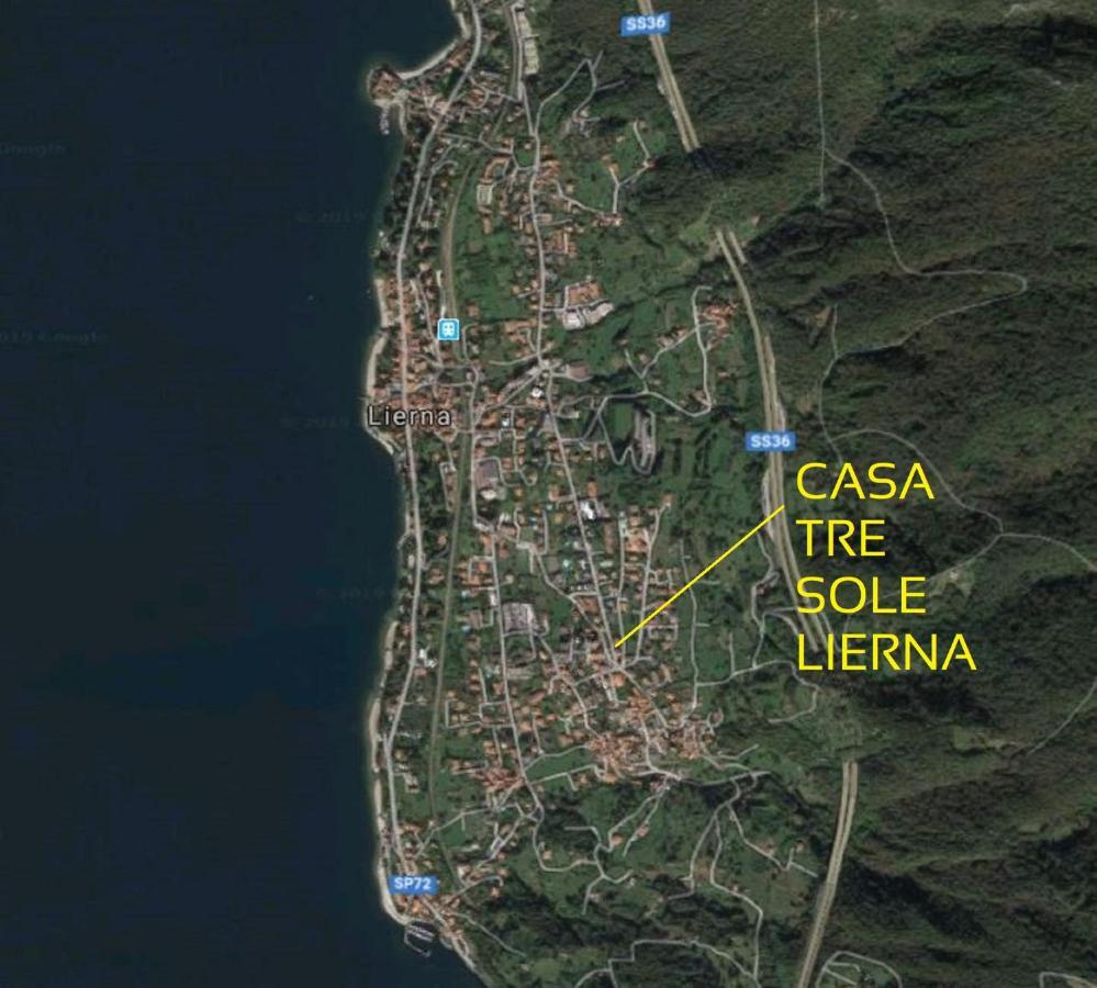 Апартаменты Casa Tre Sole Льерна Экстерьер фото